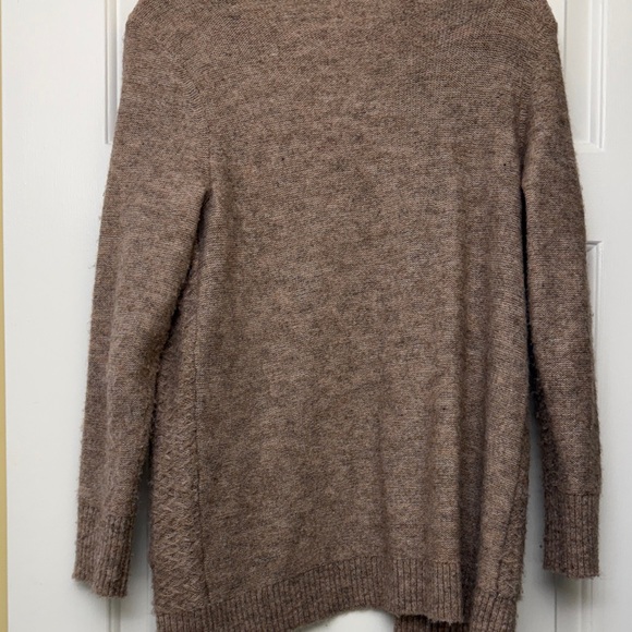 Croft and barrow Brown Open-Front Cardigan - Picture 5 of 7